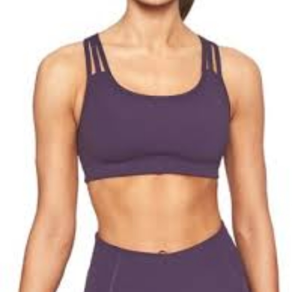 Athleta Fully Focused Bra in Powervita SM purple